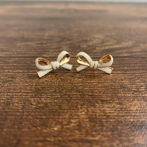 Kate Spade bow earrings